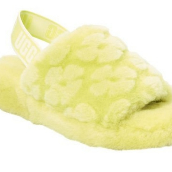 Ugg FLUFF YEAH POPPY SLIDE SLIPPER - Picture 8 of 10